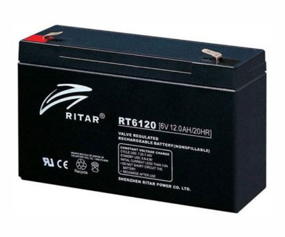 Picture of BATTERY SLA 6V 12AH 151x50x95