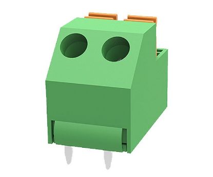 Picture of SPRING TERMINAL BLOCK 2W P=5.08 GREEN