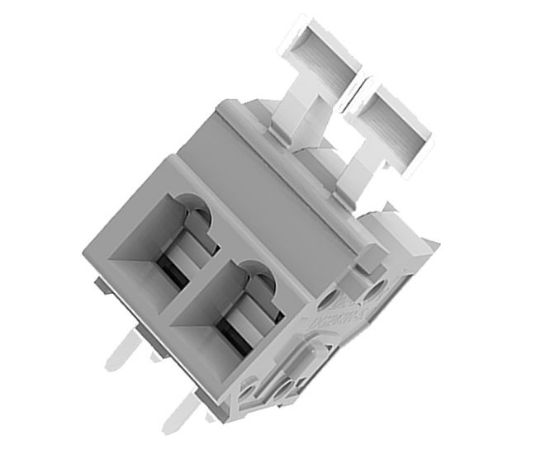 Picture of SPRING TERMINAL BLOCK 2W P=5.00 GREY