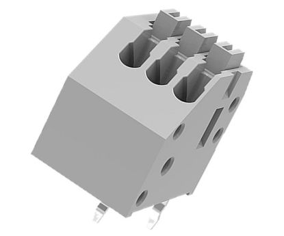 Picture of SPRING TERMINAL BLOCK 3W P=5.0 GREY