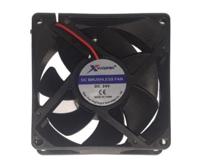 Picture of 24VDC AXIAL COOLING FAN 80sqx25mm BAL 41CFM LEAD