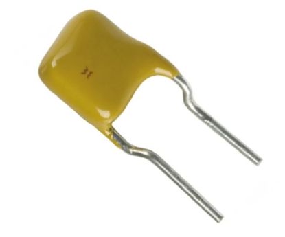 Picture of PTC RESETTABLE MULTIFUSE  Ih=0.12A It=0.24A 60V SQR RADIAL