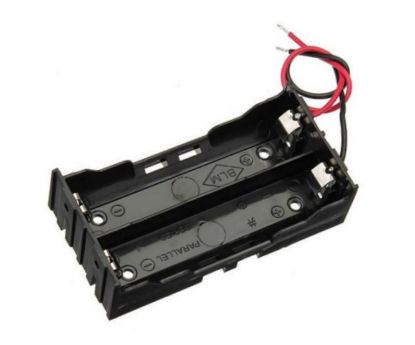 Picture of BATTERY HOLDER FOR 2x18650 SERIES LITHIUM