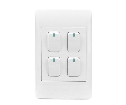 Picture of 4 LEVER 1W WALL SWITCH 4X2