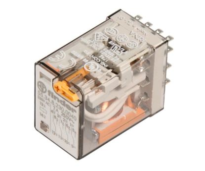 Picture of RELAY QPDT 7A 230VAC RECT 14PLU