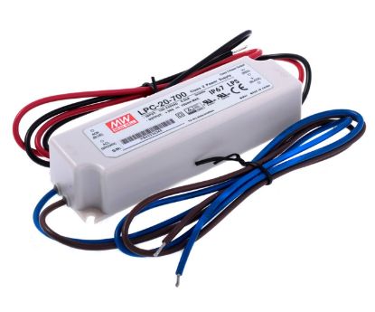 Picture of POWER SUPPLY ENCL. LED DRIVER I=220 O=9-30  0.7A 20W