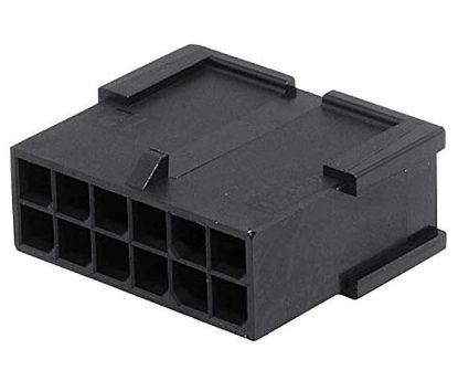 Picture of HOUSING PLUG DIL 12W  P=3.0mm