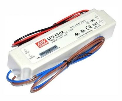 Picture of POWER SUPPLY ENCL. LED DRIVER I=220 O=12V 5A 60W