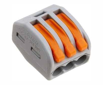 Picture of BRIDGING / SPLICING TERMINAL BLOCK 3-WAY