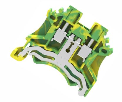 Picture of EARTHING TERMINAL BLOCK D/R GR/YL P=5.1mm