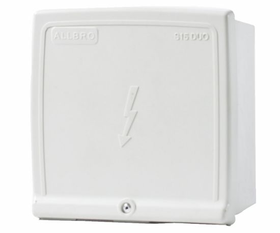 Picture of DUAL SOCKET OUTLET BOX ONLY 130x130x70