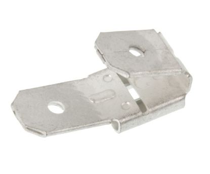 Picture of 6.3mm PIGGY BACK ADAPTOR UNINSULATED SPADE TO 2xPUSH ON