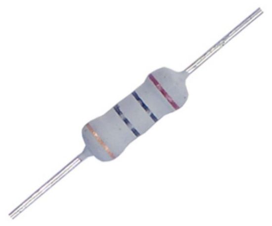 Picture of RESISTOR 2W ROUND M/O 5% 180E