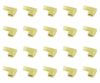 Picture of FLAG FEMALE CRIMP TERMINAL 4-6mm2 6.35mm YL - 250P/BAG