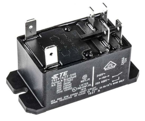 Picture of RELAY DPST 240VAC COIL 30A