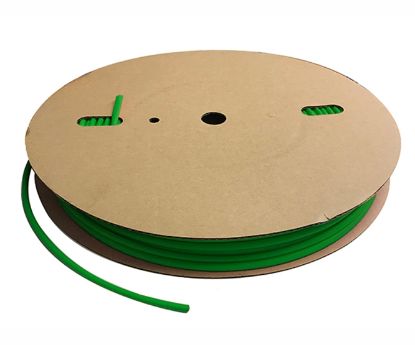 Picture of SLEEVING HEATSHRINK 10mm GREEN - 100m/REEL