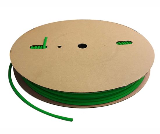 Picture of SLEEVING HEATSHRINK 10mm GREEN - 100m/REEL