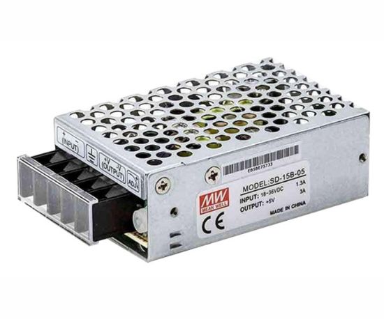 Picture of DC-DC CONVERTER ENC I=24V O=5V   3A