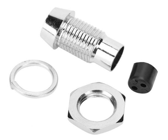 Picture of LED HOLDER 5mm CHROME  CONCAVE -