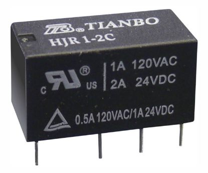 Picture of RELAY DPDT PCB 1A 48VDC 8PIN