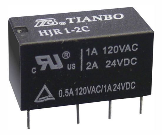 Picture of RELAY DPDT PCB 1A 48VDC 8PIN