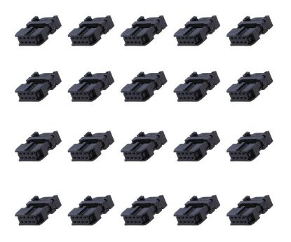 Picture of IDC SOCKET 8W WITH STRAIN-RELIEF - 216P/TRAY