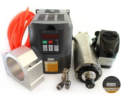 Picture of 1.5KW WATER COOLED SPINDLE KIT W/ER16 COLLET SET