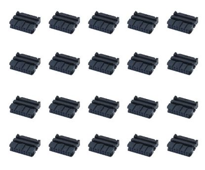 Picture of SOCKET IDC 16W WITH STRAIN-RELIEF-132/TRAY