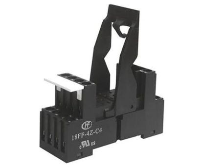 Picture of RELAY SOCKET 14P SQUARE DIN WITH SCREW TERM BLACK