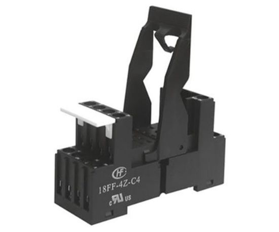 Picture of RELAY SOCKET 14P SQUARE DIN WITH SCREW TERM BLACK