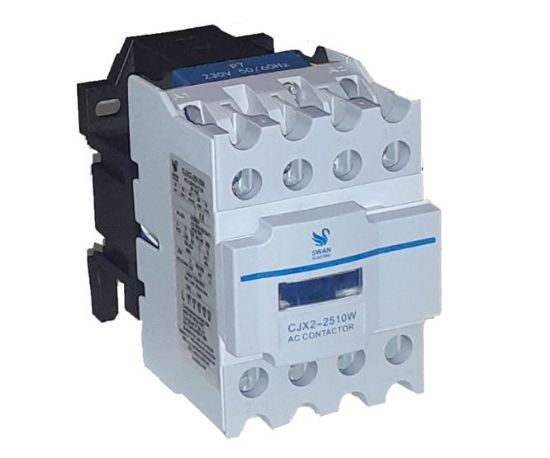 Picture of AC CONTACTOR 25A 415VAC COIL 3POLE N.O. & 1NO AUX