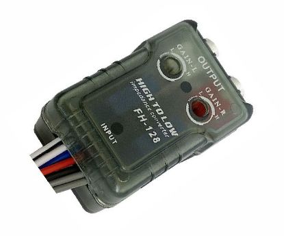 Picture of CAR AUDIO IMPEDANCE CONVERTER RCA 50W 12V