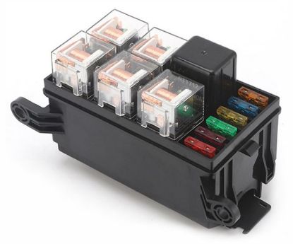 Picture of AUTOMOTIVE 12V FUSE BOX W/RELAYS