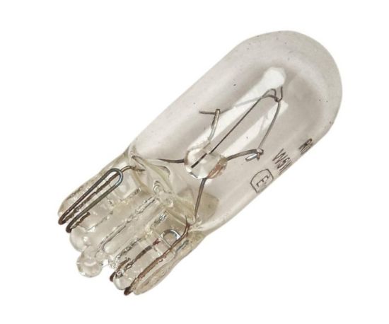 Picture of WEDGE  LAMP T10 12V 400mA 5W AUTO 10x25mm