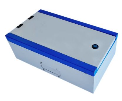 Picture of OUTDOOR STEEL DB BOARD LOCKABLE  1-KEYHOLE 18WAY 450x165x250mm