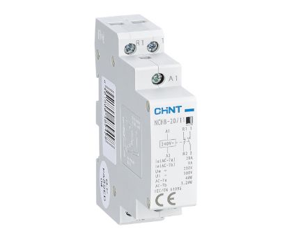 Picture of AC CONTACTOR 20A 230VAC COIL 2POLE N.O. AND N.C.