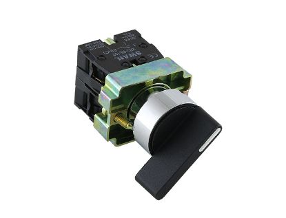 Picture of SWITCH SELECTOR LONG 2POS SPRING RET R-L NO + NC
