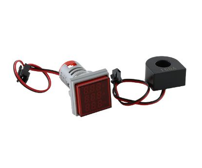 Picture of PANEL MOUNT RED INDICATOR 22mm V+A+F SQUARE