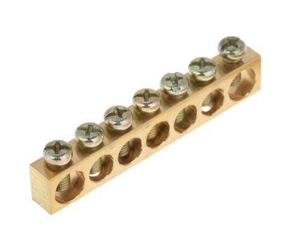 Picture of EARTHING BARE BRASS BAR 7W