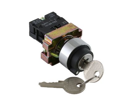 Picture of 2 POS KEY SWITCH, 2 SPRING RETURN NO