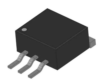Picture of MOSFET N-C SMD TO263-3-2 600V 1.8A 3-PIN