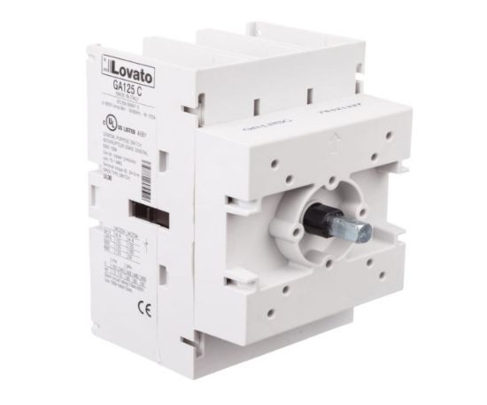 Picture of DIN RAIL LOAD BREAK SWITCH 125A 3P 55KW