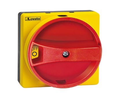 Picture of RED/YELLOW DOOR INTERLOCK ROTARY HANDLE IP65