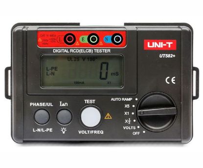 Picture of DIGITAL RCD / EARTH LEAKAGE (ELCB) TESTER