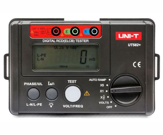 Picture of DIGITAL RCD / EARTH LEAKAGE (ELCB) TESTER
