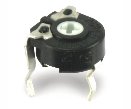 Picture of PRESET POTENTIOMETER 6MM T-ADJ SCR RND 4K7