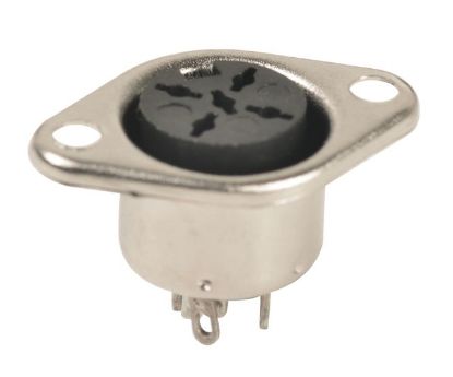 Picture of SOCKET DIN 5W I/L 180 DEG