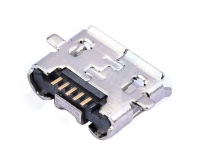 Picture of MICRO USB  SOCKET R/A SMD TYPE-B BOARD MOUNTED