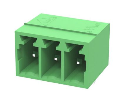 Picture of TERMINAL BLOCK R/A PCB-MNT 03P CLOS 3.5