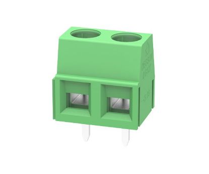 Picture of TERMINAL BLOCK PCB 2W 5.08 STR GREEN